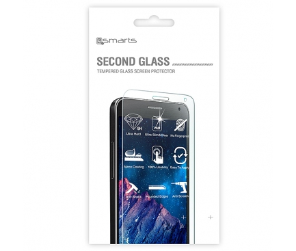Folie Protectie ecran antisoc Microsoft Lumia 640 LTE 4smarts Tempered Glass Originala