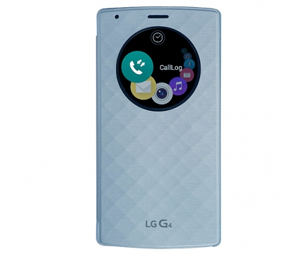 Husa LG G4 Quick Circle CFV-100 bleu Blister Originala