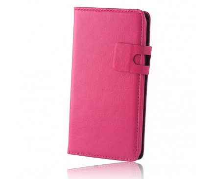 Husa piele Samsung Galaxy Xcover 3 G388 Smart Plus roz