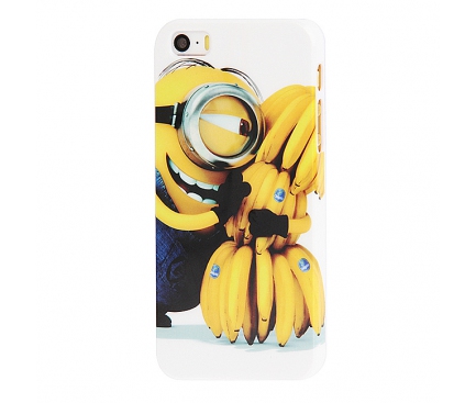 Husa plastic Apple iPhone 5 Minion Banana