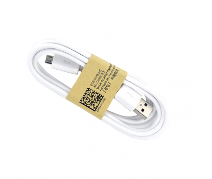Cablu Date si Incarcare USB-A - microUSB Samsung ECB-DU4EWE, 18W, 1.5m, Alb