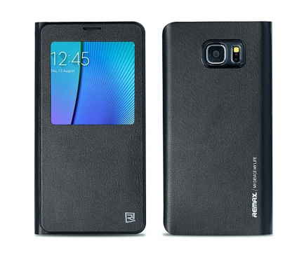 Husa piele Samsung Galaxy Note5 Remax Pure Blister Originala