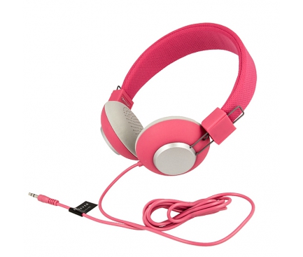 Casti audio Sony Xperia Z3+ Forever Jelly roz Blister