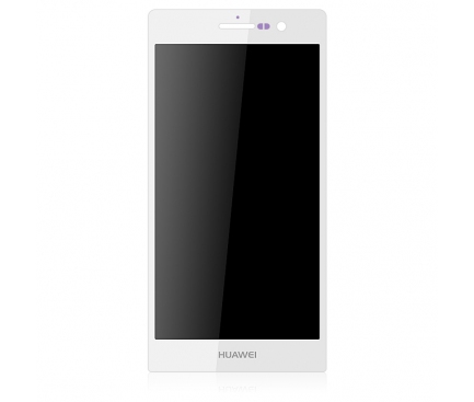 Display cu touchscreen Huawei Ascend P7 Dual SIM alb