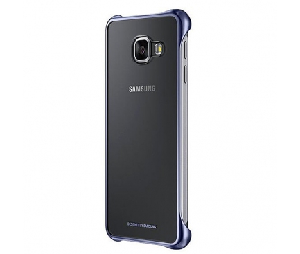 Husa plastic Samsung Galaxy A3 (2016) A310 EF-QA310CBEGWW Clear Cover Bleumarin Blister Originala