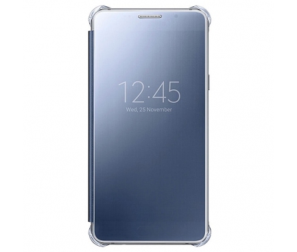 Husa plastic Samsung Galaxy A5 (2016) A510 Clear View EF-ZA510CBEGWW Bleumarin Blister Originala