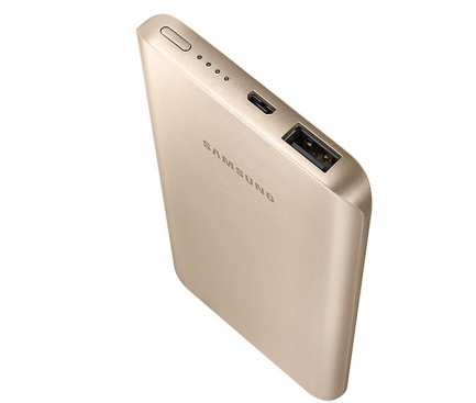 Incarcator mobil de urgenta Samsung EB-PA500UF auriu Blister Original