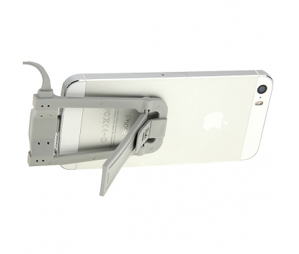 Suport birou cu incarcare Lightning Apple iPhone 6 gri Blister