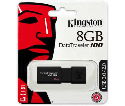 Memorie externa Kingston DataTraveler 100 G3 8Gb Blister 