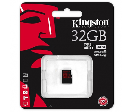 Card memorie Kingston MicroSDHC 32Gb UHS-I U3 SDCA3 fara adaptor Blister