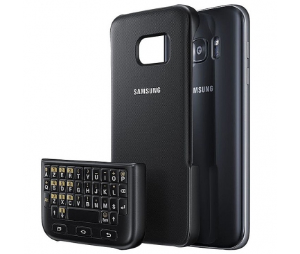 Husa plastic Samsung Galaxy S7 G930 Keyboard Cover EJ-CG930UBEGDE Blister Originala