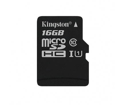 Card memorie Kingston MicroSDHC 16Gb Clasa 10 UHS-I SDC10G2 Fara Adaptor Blister