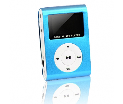 MP3 Player cu afisaj Setty albastru Blister