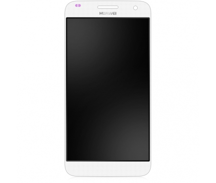 Display cu touchscreen Huawei Ascend G7 alb