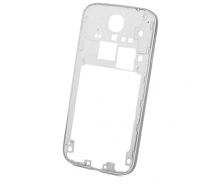Carcasa mijloc Samsung I9505 Galaxy S4 argintie Swap