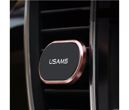 Suport auto universal Usams Magnetic roz Blister Original
