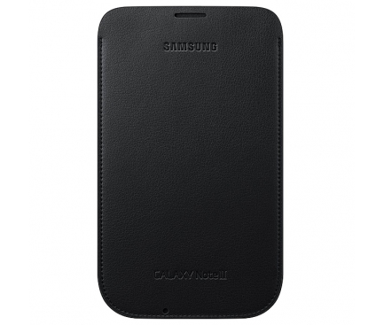 Husa piele Samsung Galaxy Note II N7100 EFC-1J9LB Blister Originala
