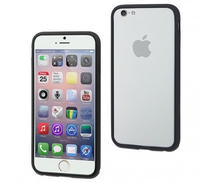 Rama silicon TPU Apple iPhone 6 Muvit MUBKC0800 iBelt Blister Originala