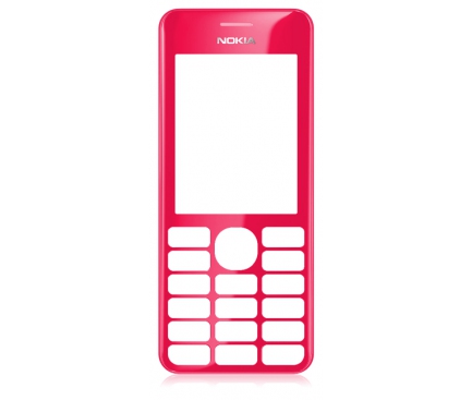 Carcasa fata Nokia 206 roz