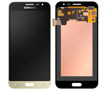 Display - Touchscreen Samsung Galaxy J3 (2016) J320 Dual SIM, Auriu