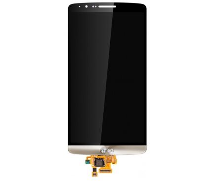 Display cu touchscreen LG G3 D855 negru auriu