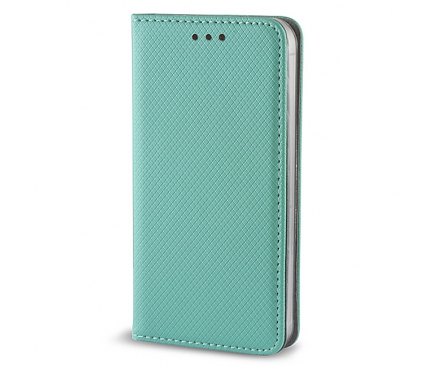 Husa Piele Samsung Galaxy A3 (2016) A310 Case Smart Magnet Turquoise
