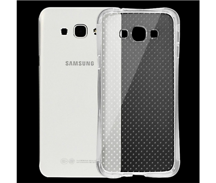 Husa silicon TPU Samsung Galaxy A8 A800 Antisoc transparenta