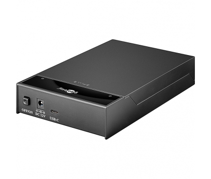Carcasa externa HDD/SSD 2.5/3.5 inch SATA USB Type-C Goobay Blister Originala