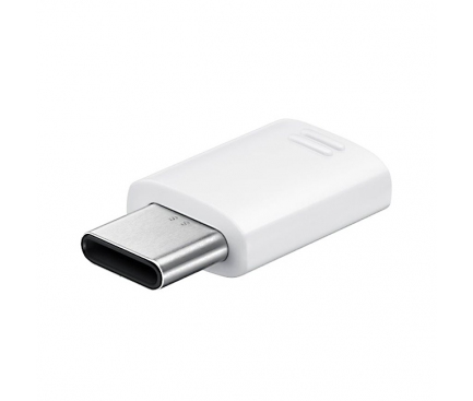 Adaptor microUSB - USB-C Samsung, Alb EE-GN930BWEGWW