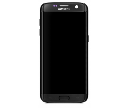 Display cu Touchscreen Samsung Galaxy S7 edge G935, cu Rama, Negru, Service Pack GH97-18533A