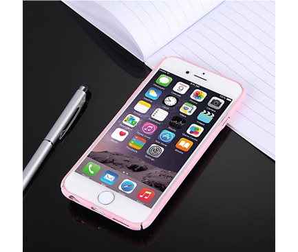 Husa plastic Apple iPhone 6 Flamingo Stand roz