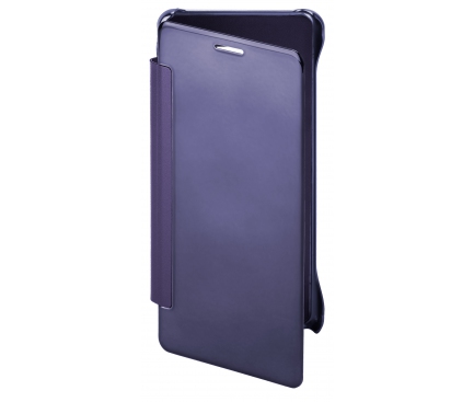 Husa plastic Samsung Galaxy Note7 N930 Clear Book Bleumarin
