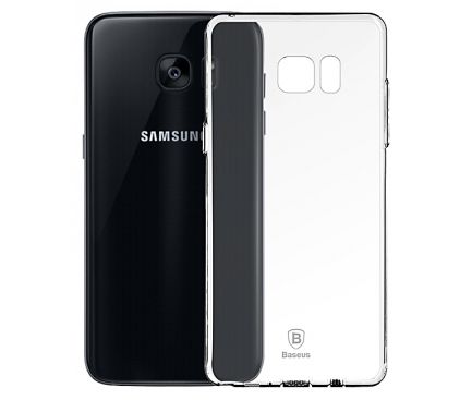 Husa silicon TPU Samsung Galaxy Note7 N930 Baseus Air Case transparenta Blister Originala