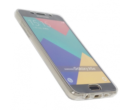 Husa silicon TPU Samsung Galaxy A3 (2016) A310 Full Cover Transparenta