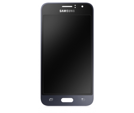 Display - Touchscreen Samsung Galaxy J1 (2016) J120, Negru Bleumarin, Service Pack GH97-18224C