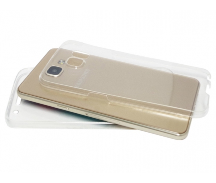 Husa silicon TPU Samsung Galaxy S6 G920 Full Cover Transparenta