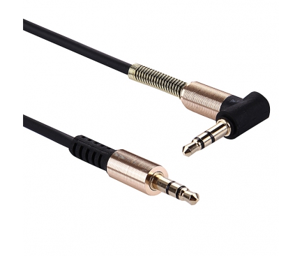 Cablu audio TRS 3.5 mm Tata-Tata 1m Spring Spiralat