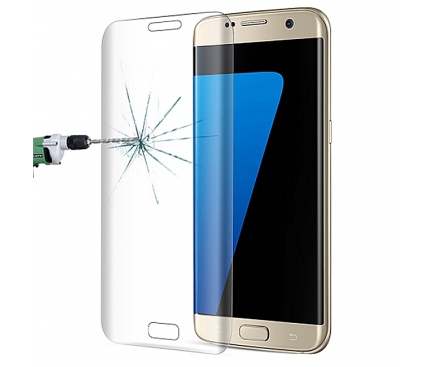 Folie Protectie ecran antisoc Samsung Galaxy S7 edge G935 Enkay Tempered Glass Full Face Blister Originala