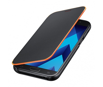 Husa Samsung Galaxy A5 (2017) A520 EF-FA520PBEGWW Neon Flip Blister Originala