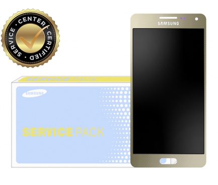 Display cu touchscreen Samsung Galaxy A3 A300 Auriu GH97-16747F