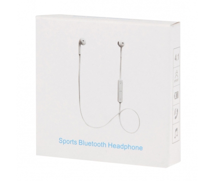 Handsfree Casti Bluetooth B3300-B Sport Alb Blister