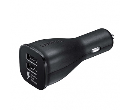 Incarcator auto Dual USB MicroUSB Samsung EP-LN920BBEGWW + ECB-DU6ABE Fast Charging