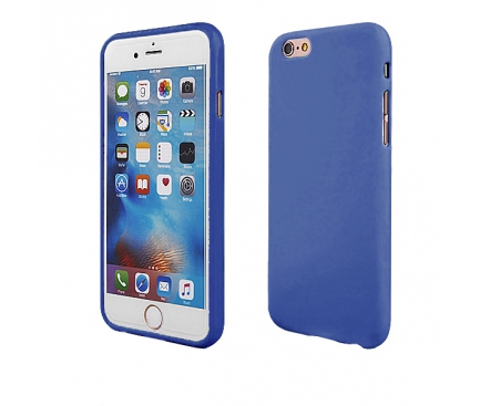 Husa silicon TPU Apple iPhone 7 Candy bleumarin