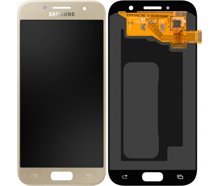 Display - Touchscreen Samsung Galaxy A5 (2017) A520 Dual SIM, Auriu