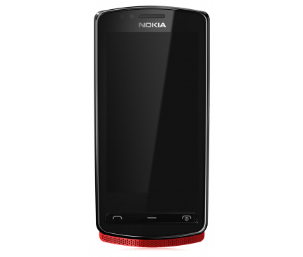 Display cu touchscreen si rama Nokia 700 rosu