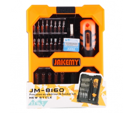 Set service Jakemy JM-8160 33 in 1 Blister