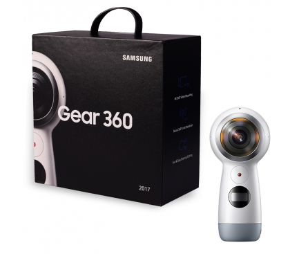 Camera Foto Video Samsung Gear 360 (2017) R210NZWAROM alba Blister Originala