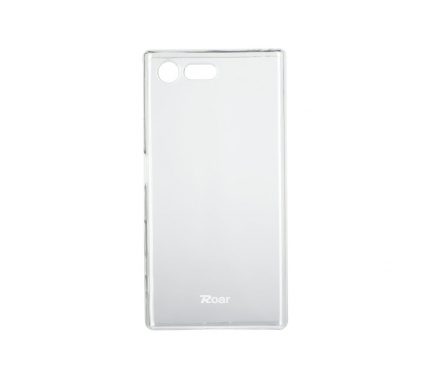 Husa Silicon TPU Sony Xperia X Compact Roar transparenta Blister Originala