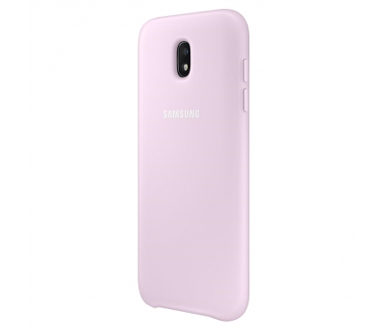 Husa plastic Samsung Galaxy J5 (2017) J530 Dual Layer EF-PJ530CPEGWW Roz Blister Originala