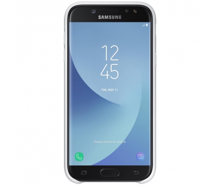 Husa plastic Samsung Galaxy J5 (2017) J530 Dual Layer EF-PJ530CWEGWW Alba Blister Originala